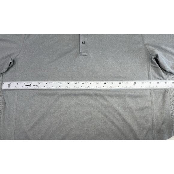 511 Tactical Gray Polo Shirt Snap Button Performance Size Large - Picture 7 of 12